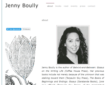 Tablet Screenshot of jennyboully.com